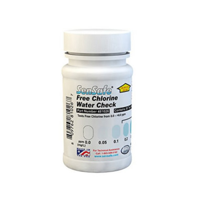 SenSafe 481026 Free Chlorine Water Test Kit