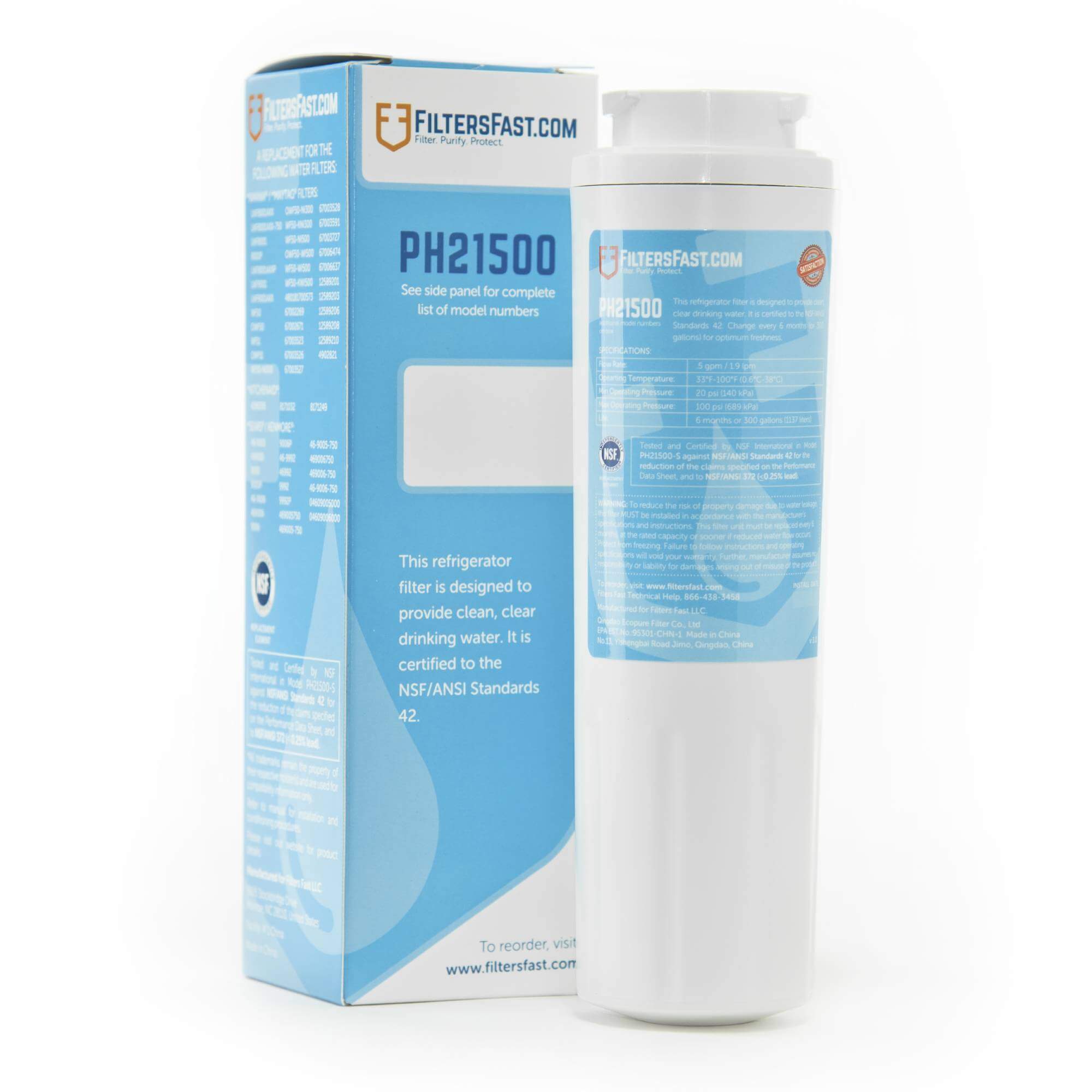 Filters Fast® PH21500 Replacement for Aqua Fresh WF295