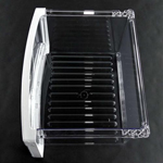 GE GSS25WGTGBB replacement part - GE WR32X22927 Refrigerator Crisper Drawer Pan