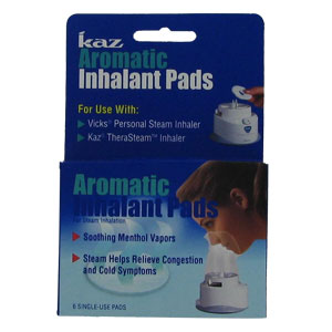 KAZ KMP-6 Aromatic Inhalant Pads 6-Pack Sale $0.75