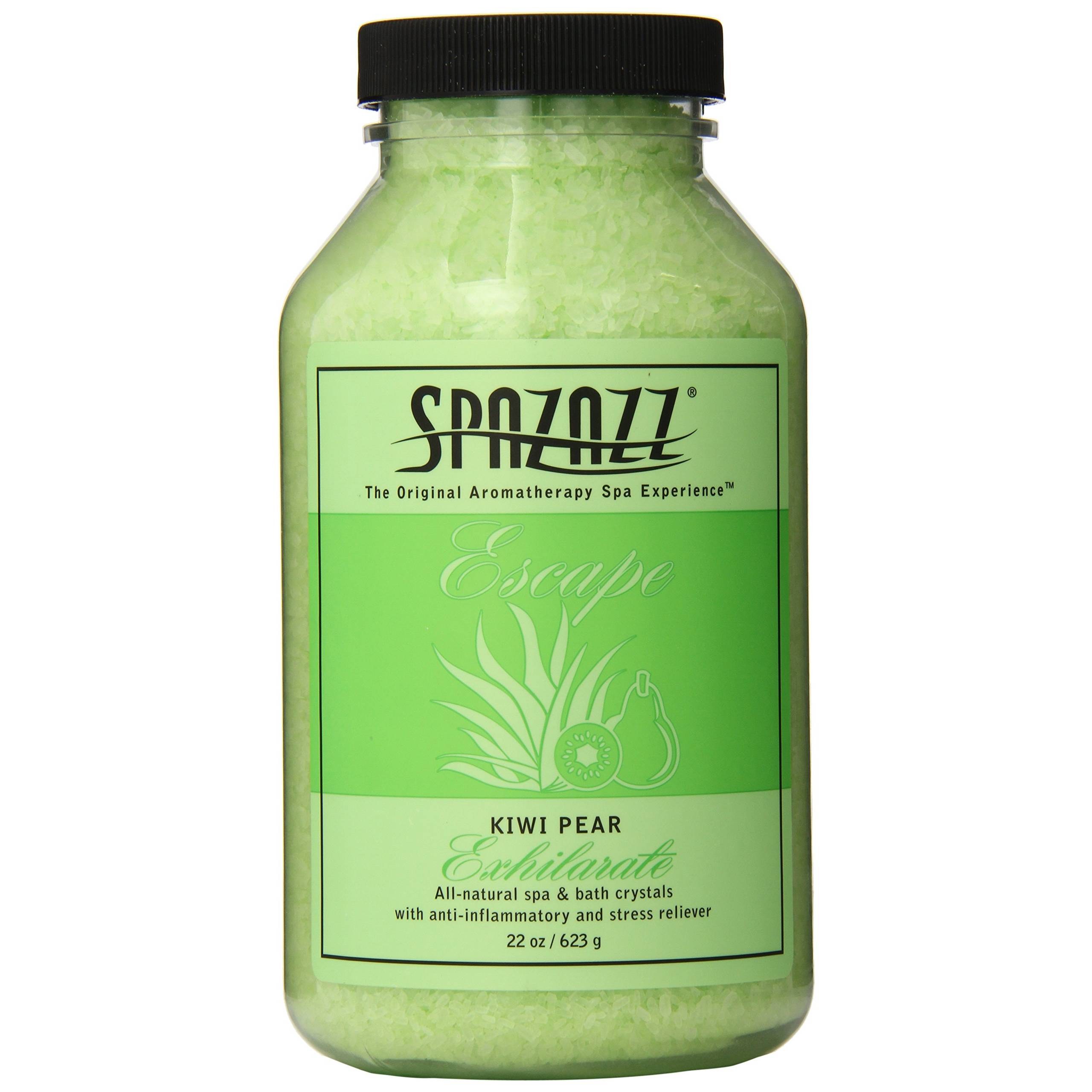 Kiwi Pear Enhanced Spa Salts 17 oz - 'Exhilarate'