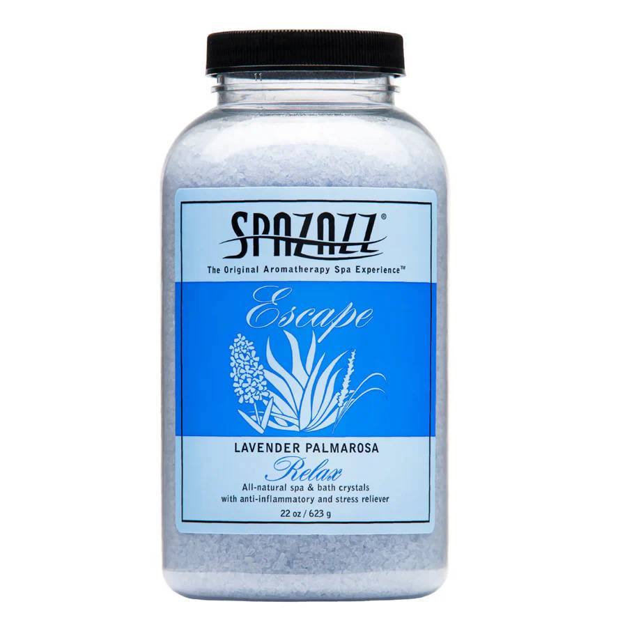 Lavender Palmarosa Spa Salts 22 oz - Relax