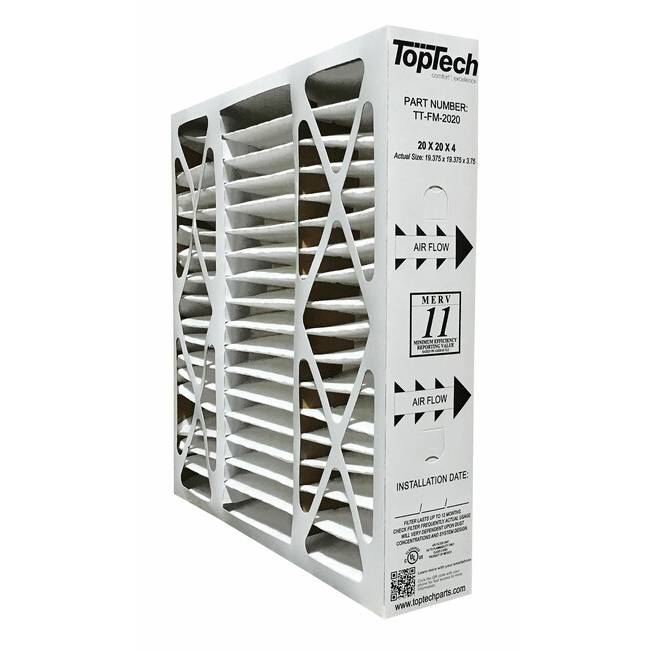 TopTech TT-FM-2020 TechPure 20x20x4 MERV 11 Filter