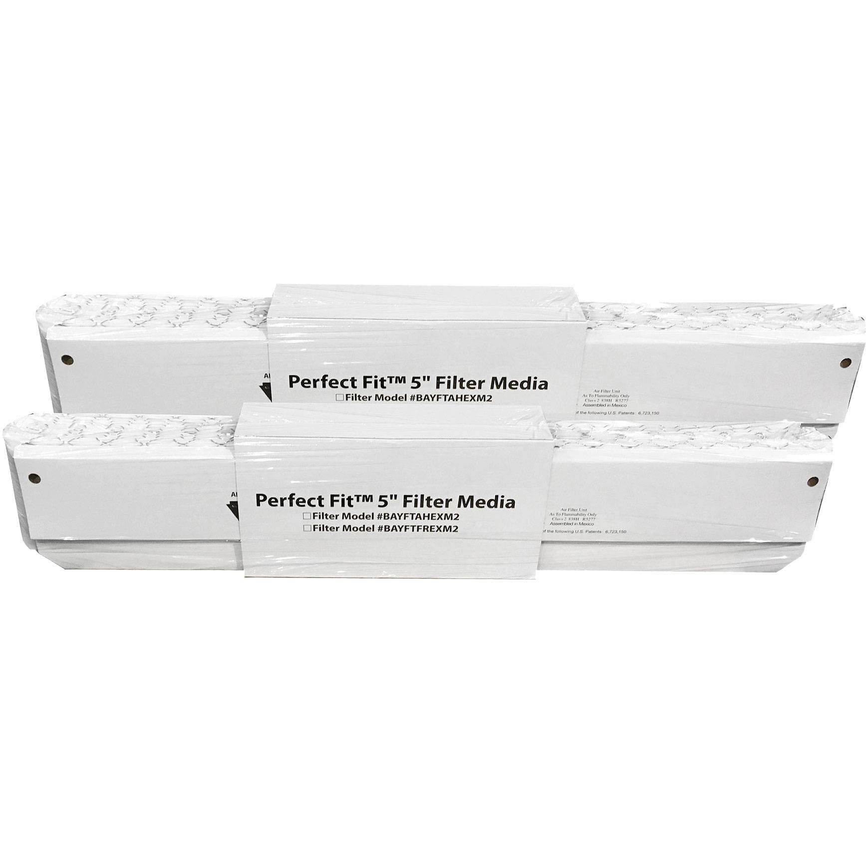 Trane BAYFTFREXM2, FLR06232 25" MERV 8 Expandable Furnace & AC Air Filter - 2-Pack