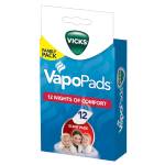 Vicks VIH200 replacement part - Vicks® VSP-19FP Soothing Menthol Vapors VapoPads  - 12-Pack