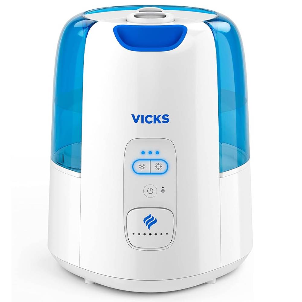 Vicks VWC775 Dual Comfort Warm + Cool Mist Humidifier