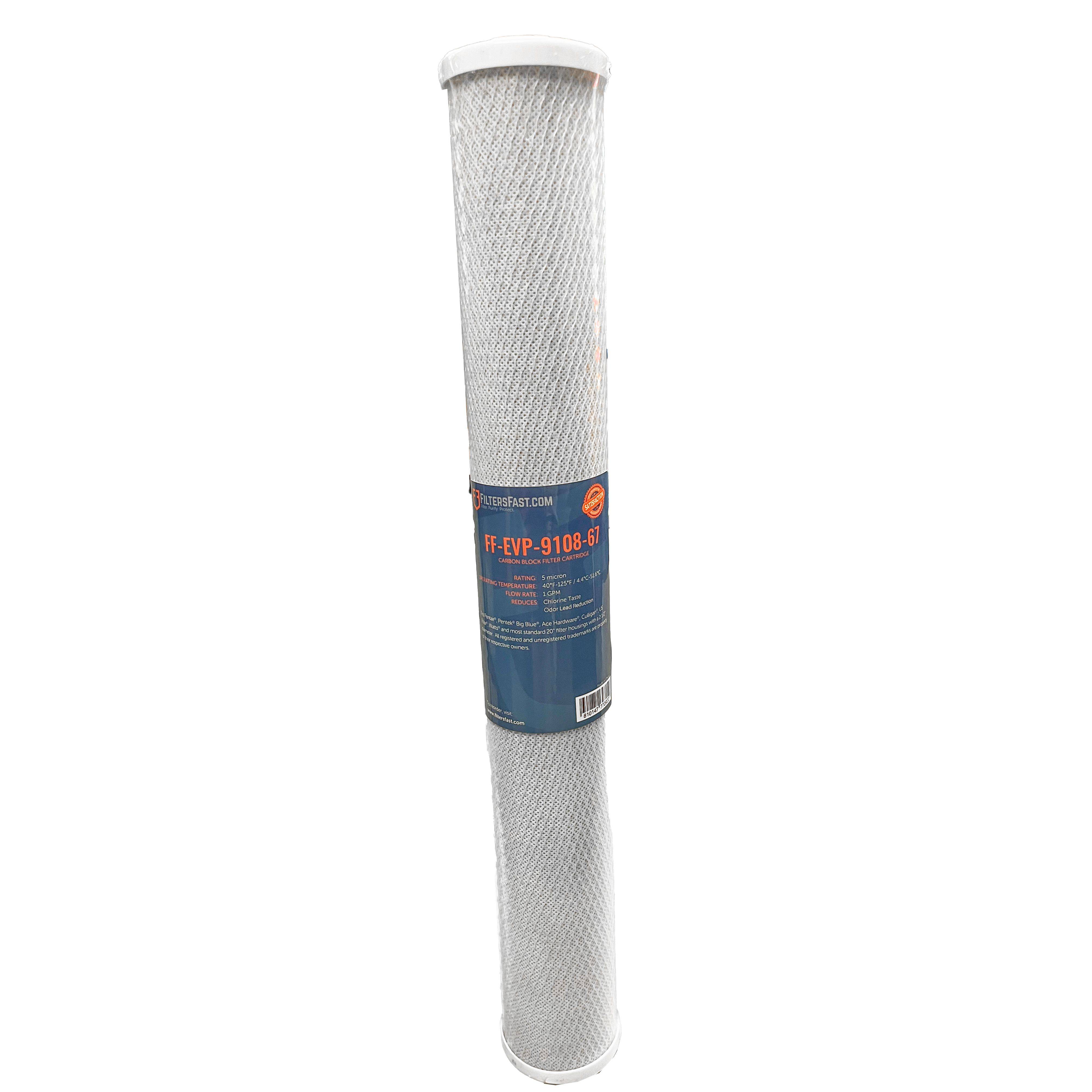 EV910867, CG53-20S Filters Fast® FF-EVP-9108-67 Replacement for Everpure EV910867, CG53-20S Water Filter Cartridge