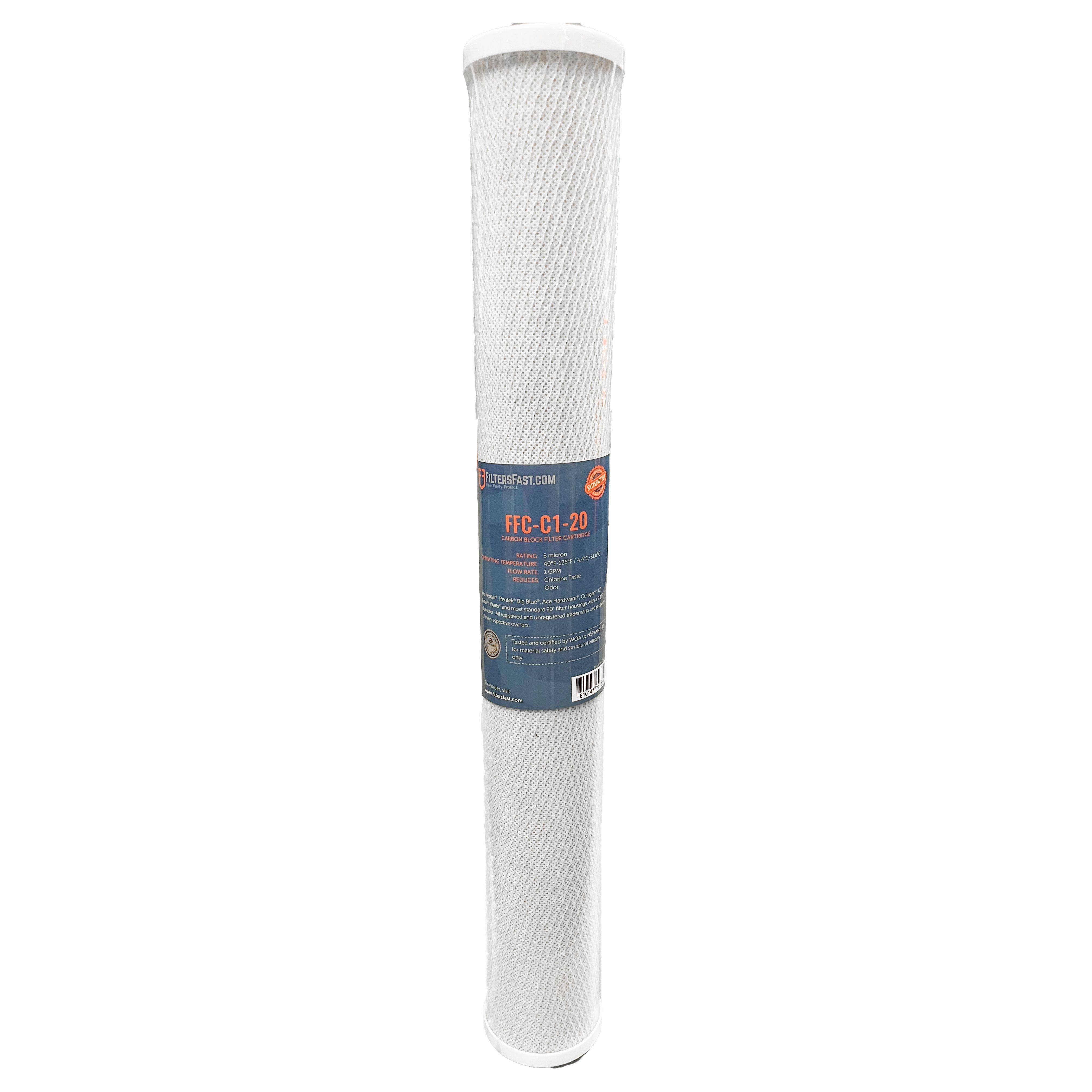 C1-20, 155597-43 Filters Fast FFC-C1-20 Replacement for Pentek C1-20, 155597-43 Carbon Water Filter