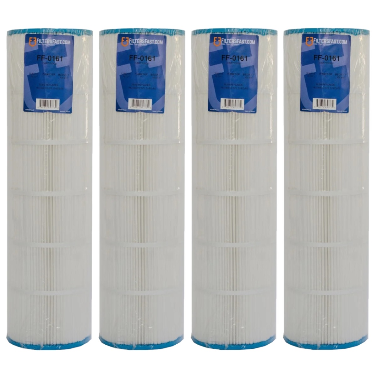 Filters Fast&reg; FF-0161 Replacement Pool Filter Cartridge - 4-Pack